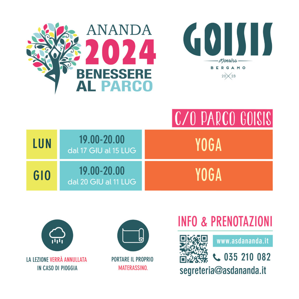 Benessere al Parco 2024 - Lezioni Yoga Parchi Bergamo